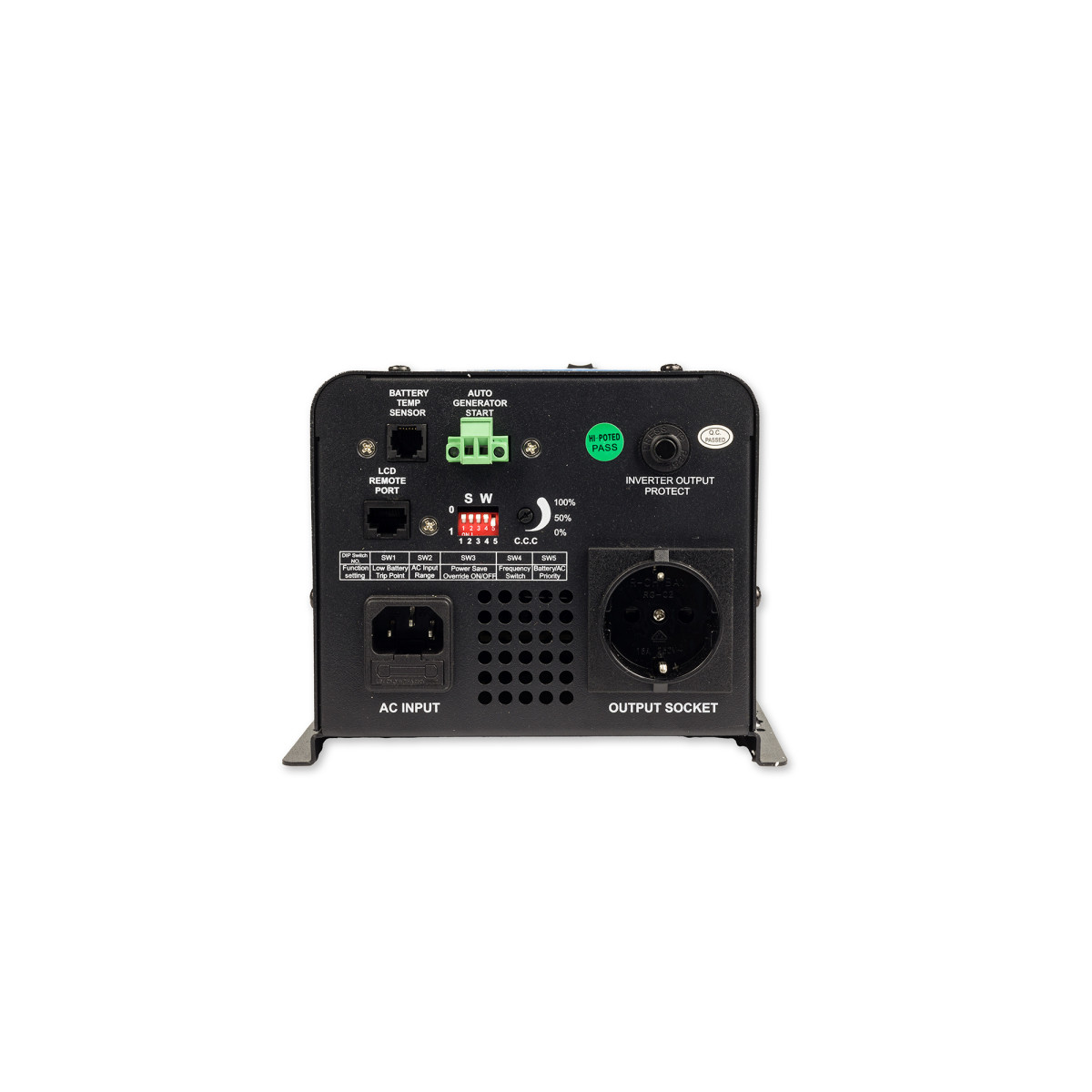 ДБЖ перетворювач напруги Volt Polska POWER SINUS 1500 12/230В (1500/3000Вт) - Зображення 4