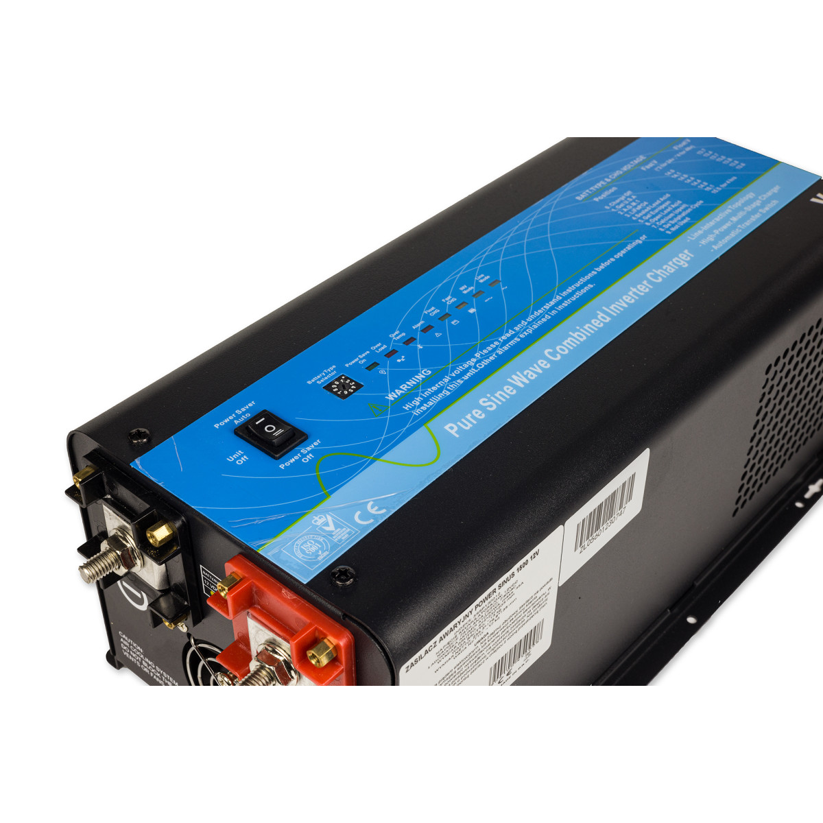 ДБЖ перетворювач напруги Volt Polska POWER SINUS 1500 12/230В (1500/3000Вт) - Зображення 2