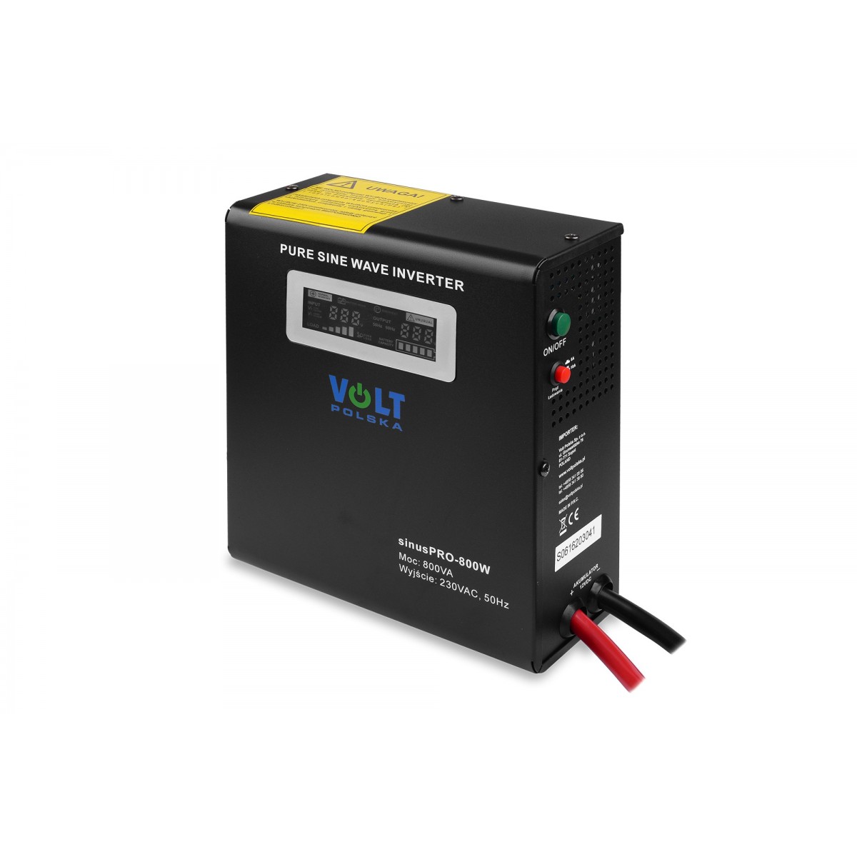 ДБЖ Перетворювач напруги Volt Polska SINUS PRO 800W 12/230 В (500/800 Вт) - Зображення 2