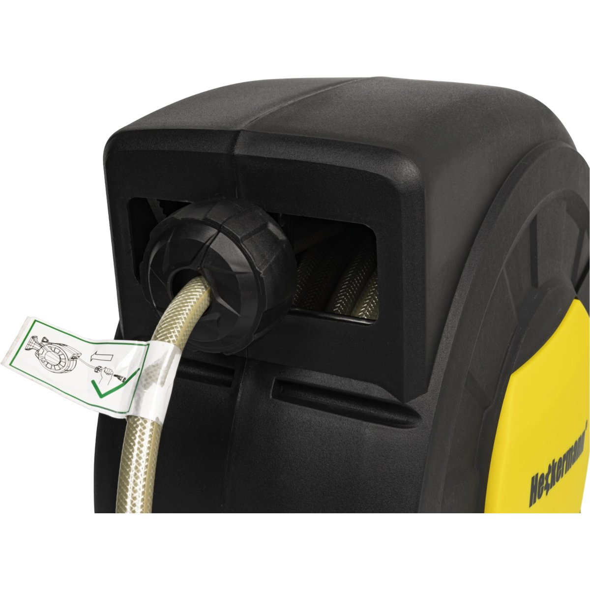 Автоматична котушка зі шлангом Heckermann® ZYW011-S28 28 м - Зображення 8