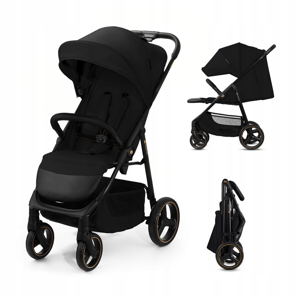 Прогулянковий візок Kiderkraft TRIG 3 Black