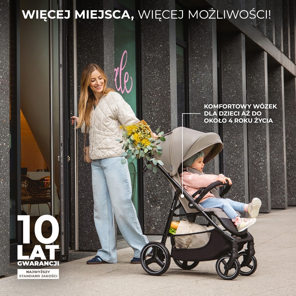 Прогулянковий візок Kiderkraft TRIG 3 Black - Зображення 8