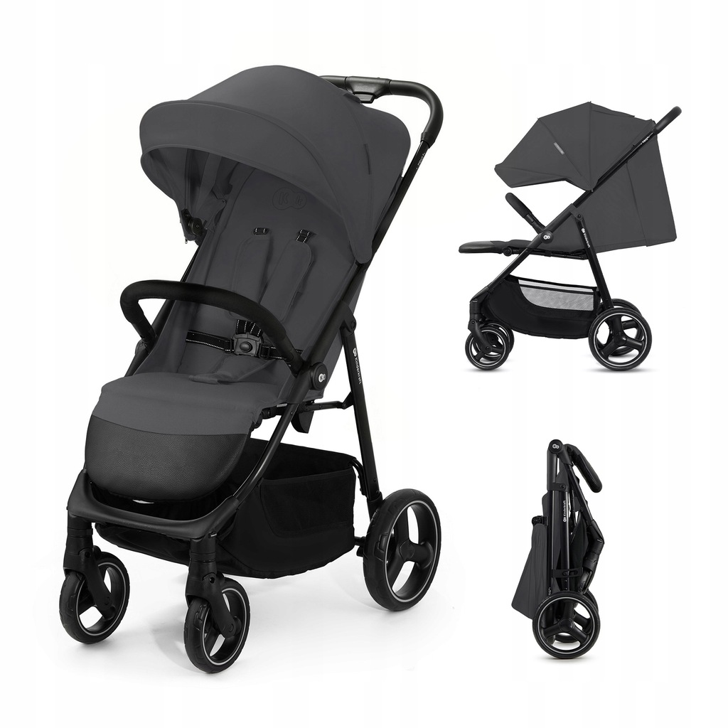 Прогулянковий візок Kiderkraft TRIG 3 Grey