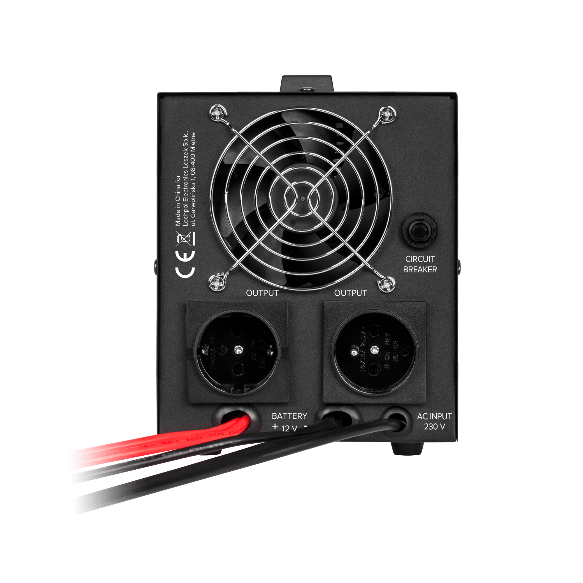 ДБЖ Перетворювач напруги Rebel POWER-1000 12/230V (700/1000W) - Зображення 4