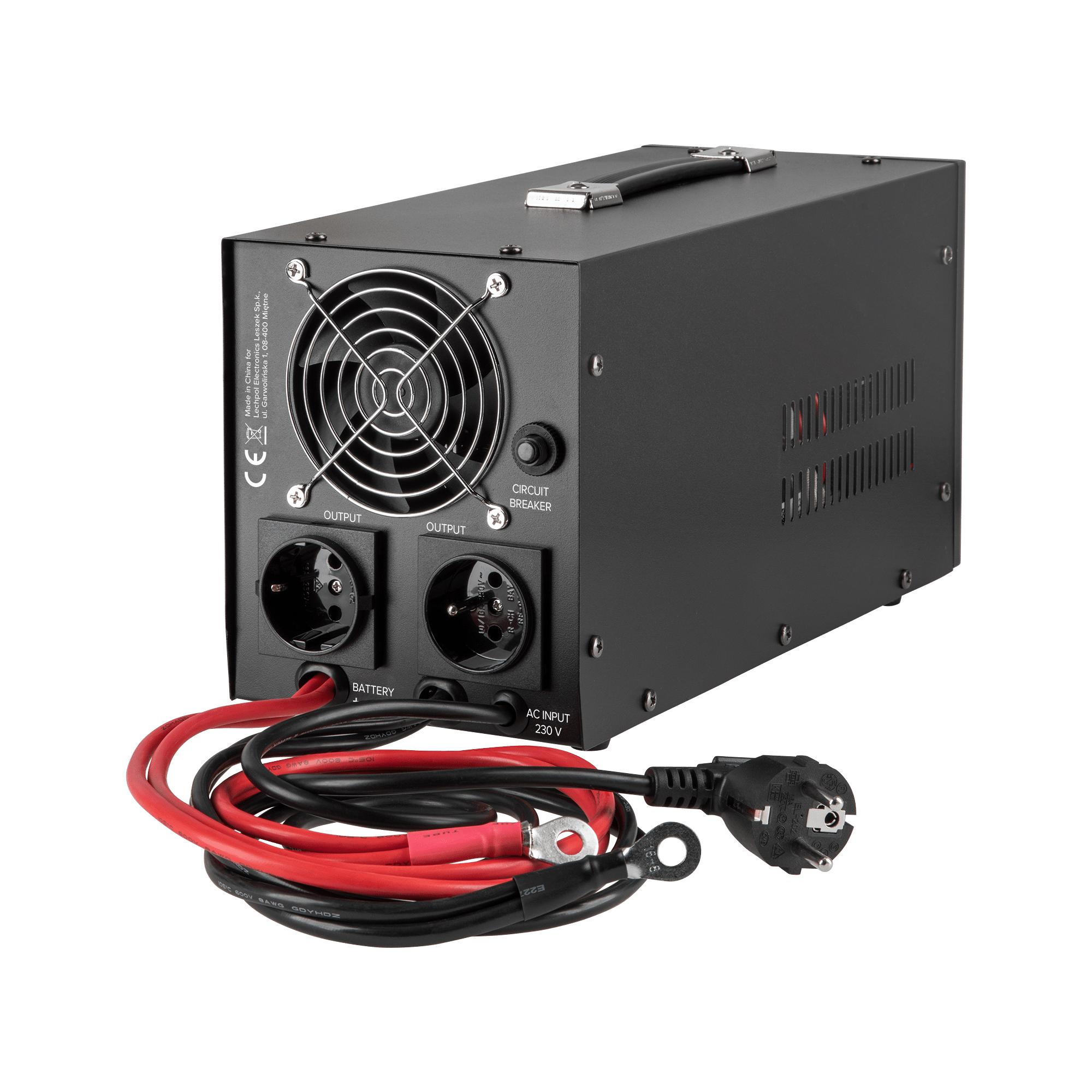 ДБЖ Перетворювач напруги Rebel POWER-1000 12/230V (700/1000W) - Зображення 3