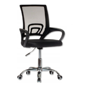 Офісне крісло Care Life Black Mesh (CF-09)