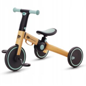 Триколісний велосипед біговіл 3в1 KiderKraft 4TRIKE Flower Blue
