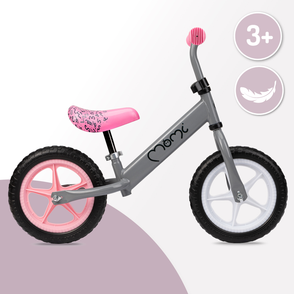 Біговел MoMi FLEET Grey/Pink - Зображення 7