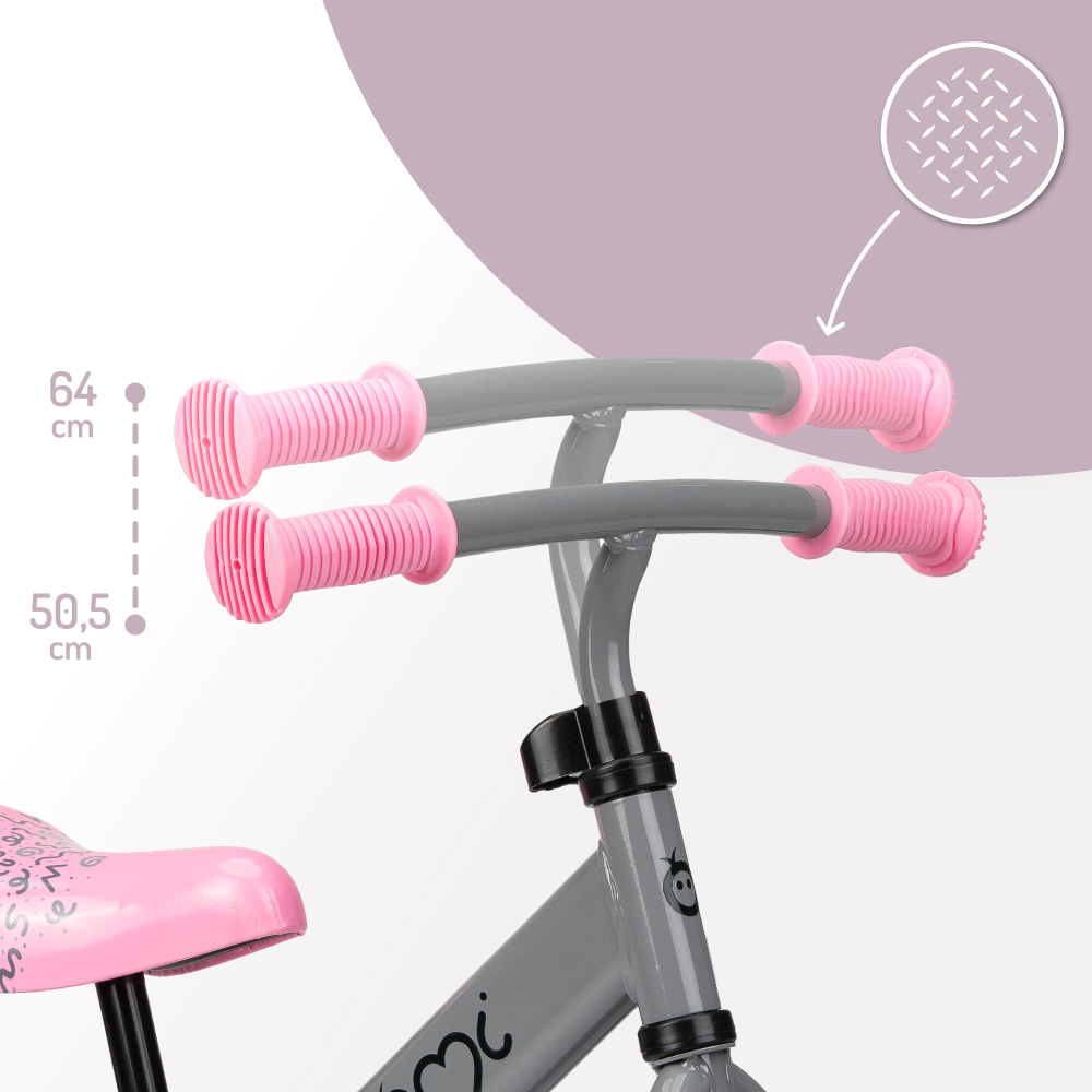 Біговел MoMi FLEET Grey/Pink - Зображення 10