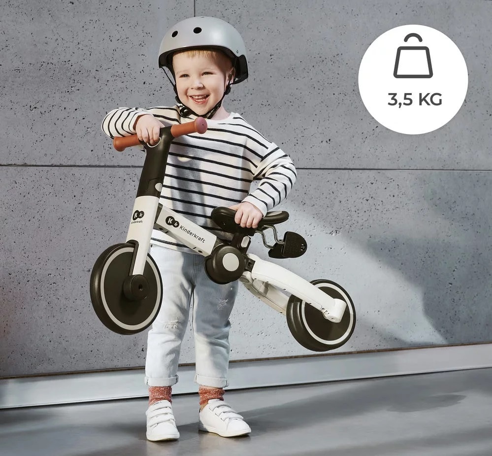 Триколісний велосипед 3в1 KiderKraft 4TRIKE Silver Grey - Зображення 13