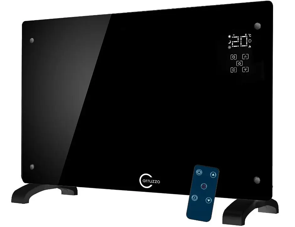 Конвекторний обігрівач 2в1 Carruzzo 2в1 Q20F1 2500W Wi-Fi SMART Black - Зображення 2