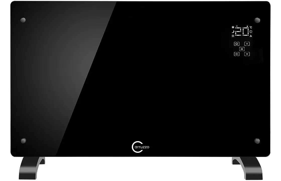 Конвекторний обігрівач 2в1 Carruzzo 2в1 Q20F1 2500W Wi-Fi SMART Black - Зображення 6