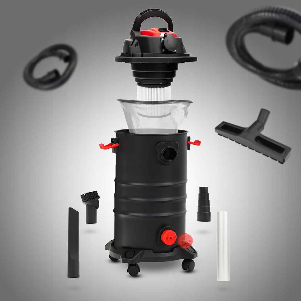 Промисловий пилосос Lehmann Dace (3600W, 30 L) - Зображення 3