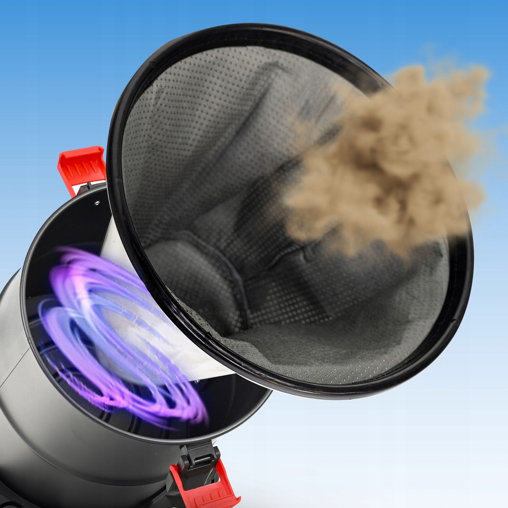 Промисловий пилосос Lehmann Dace (3600W, 30 L) - Зображення 13
