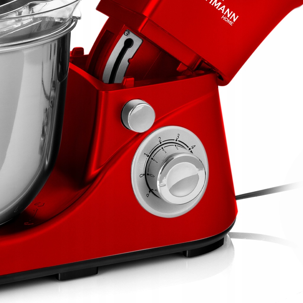 Кухонний комбайн тістоміс Lehmann Chervil RED 2200W - Зображення 7