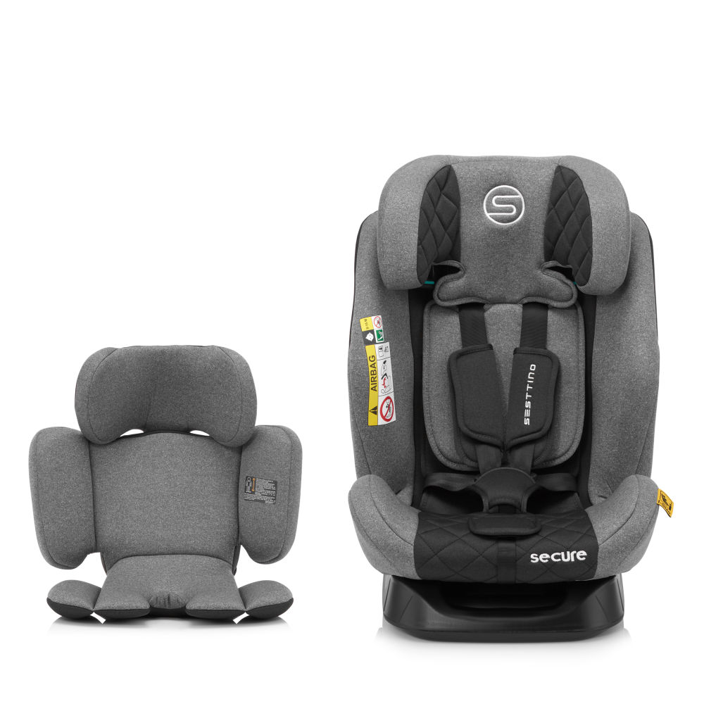 Автокрісло Sesttino Secure Pro Grey 0-36 кг - Зображення 12
