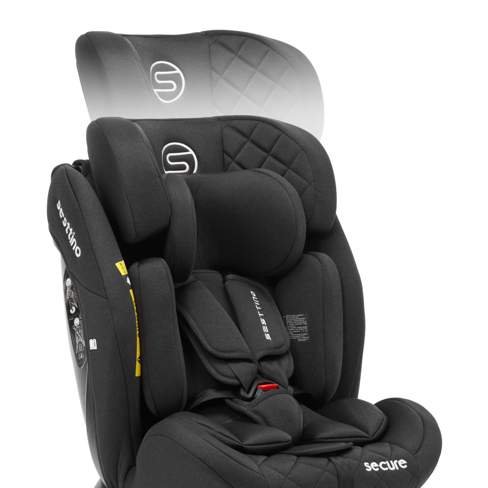 Автокрісло Sesttino Secure Pro Black 0-36 кг - Зображення 10