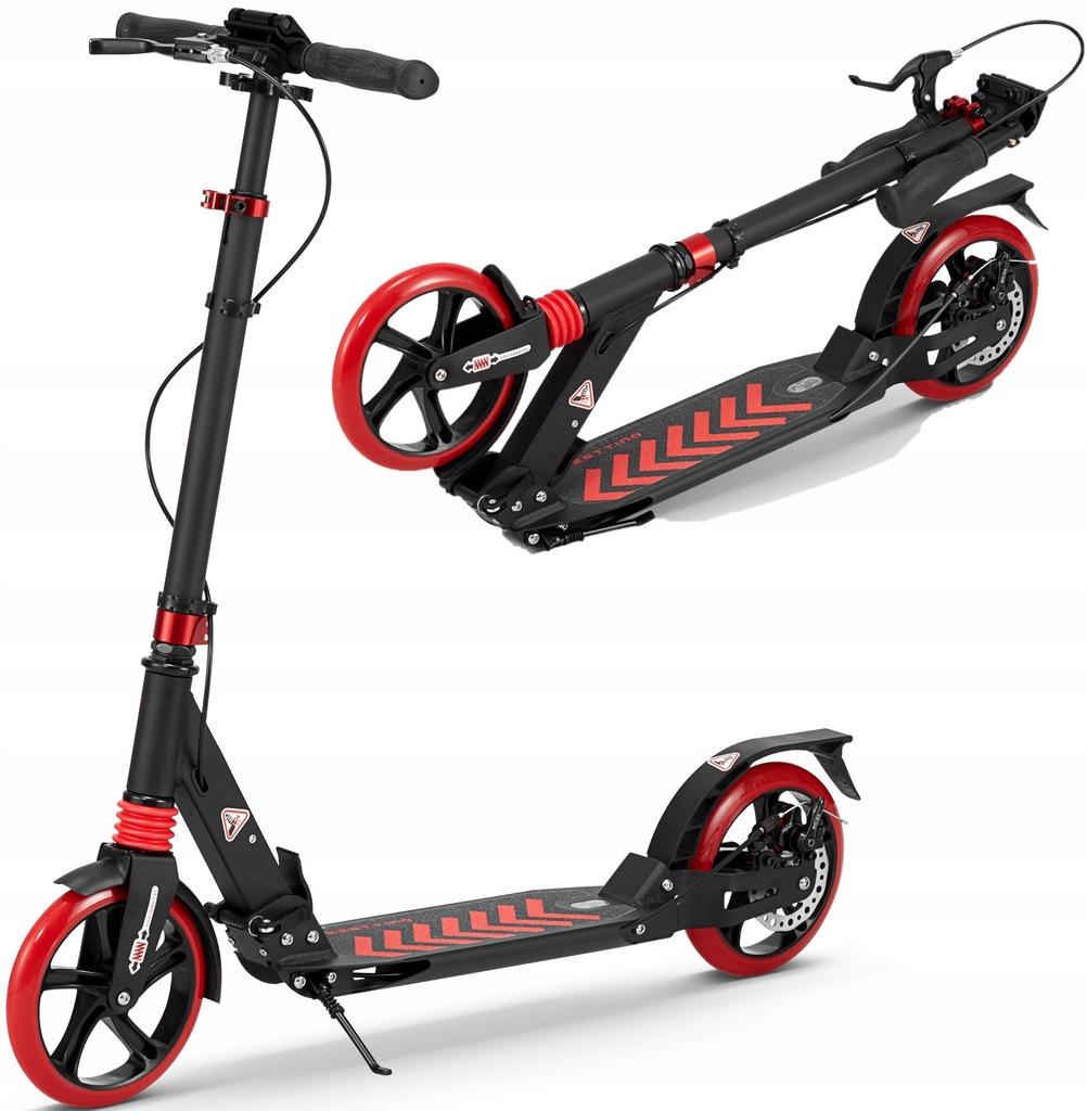 Самокат двоколісний Sesttino Shiro Red - Зображення 2
