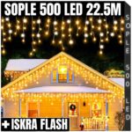 Вулична гірлянда бахрома 22.5 м 500 LED