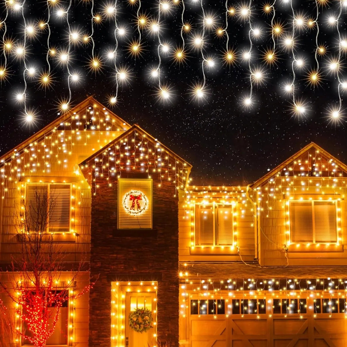 Вулична гірлянда бахрома 14.5м 300 LED - Зображення 6