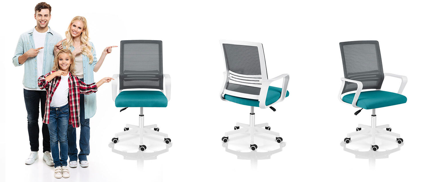 Офісне крісло Sofotel Corta Grey/Turquoise (241401) - Зображення 9