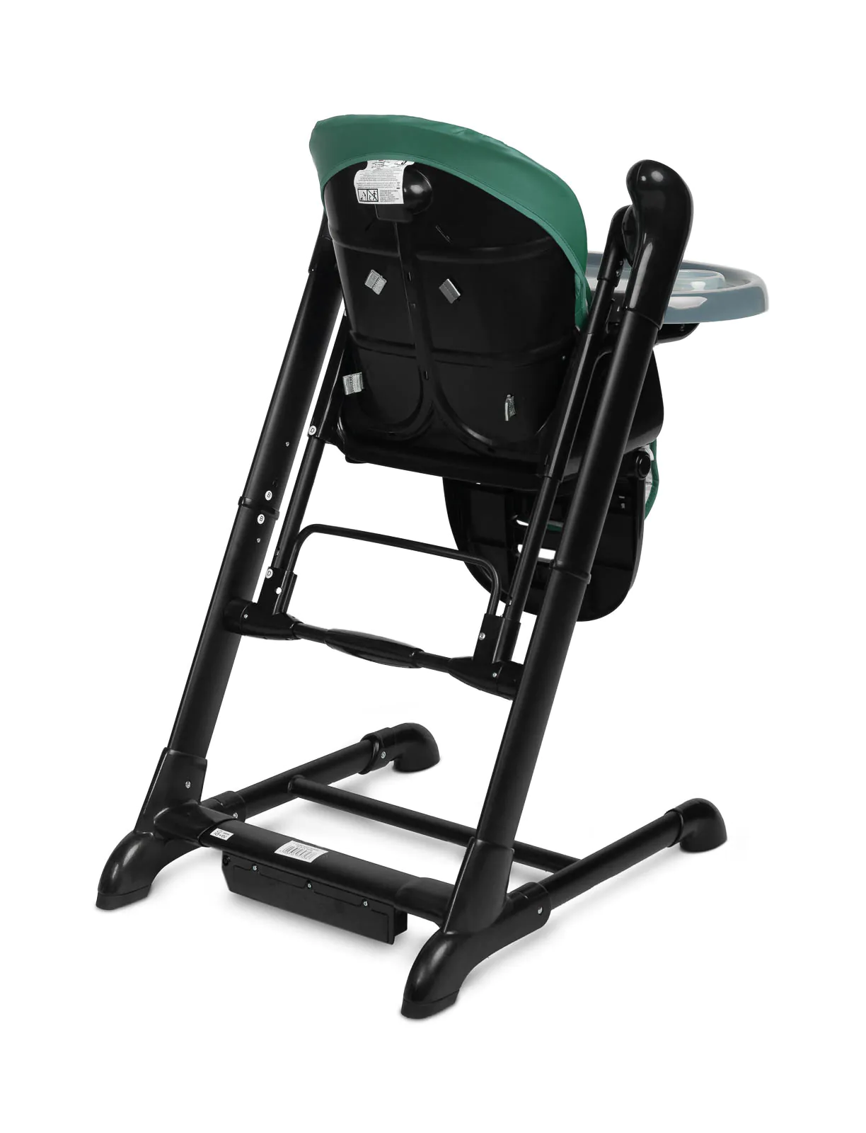 Крісло-гойдалка + стільчик для годування Caretero INDIGO Black Green - Зображення 15