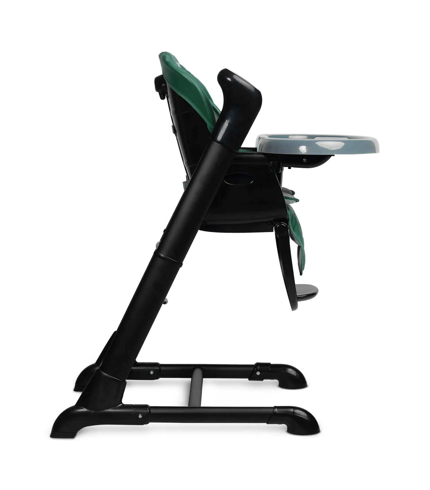 Крісло-гойдалка + стільчик для годування Caretero INDIGO Black Green - Зображення 14