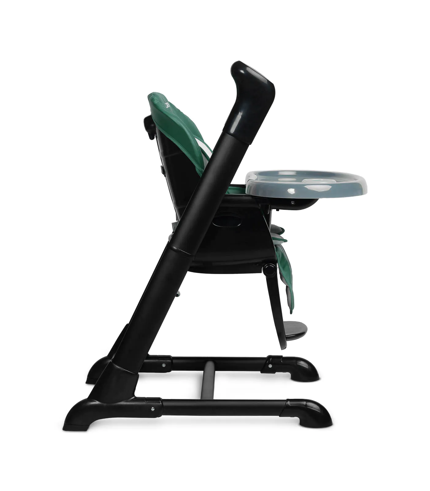 Крісло-гойдалка + стільчик для годування Caretero INDIGO Black Green - Зображення 12