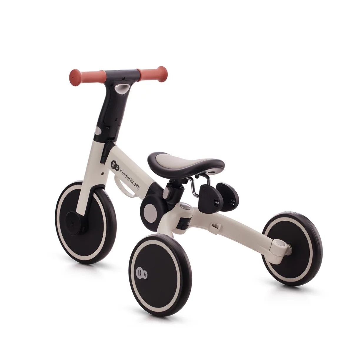 Триколісний велосипед 3в1 KiderKraft 4TRIKE Silver Grey - Зображення 7