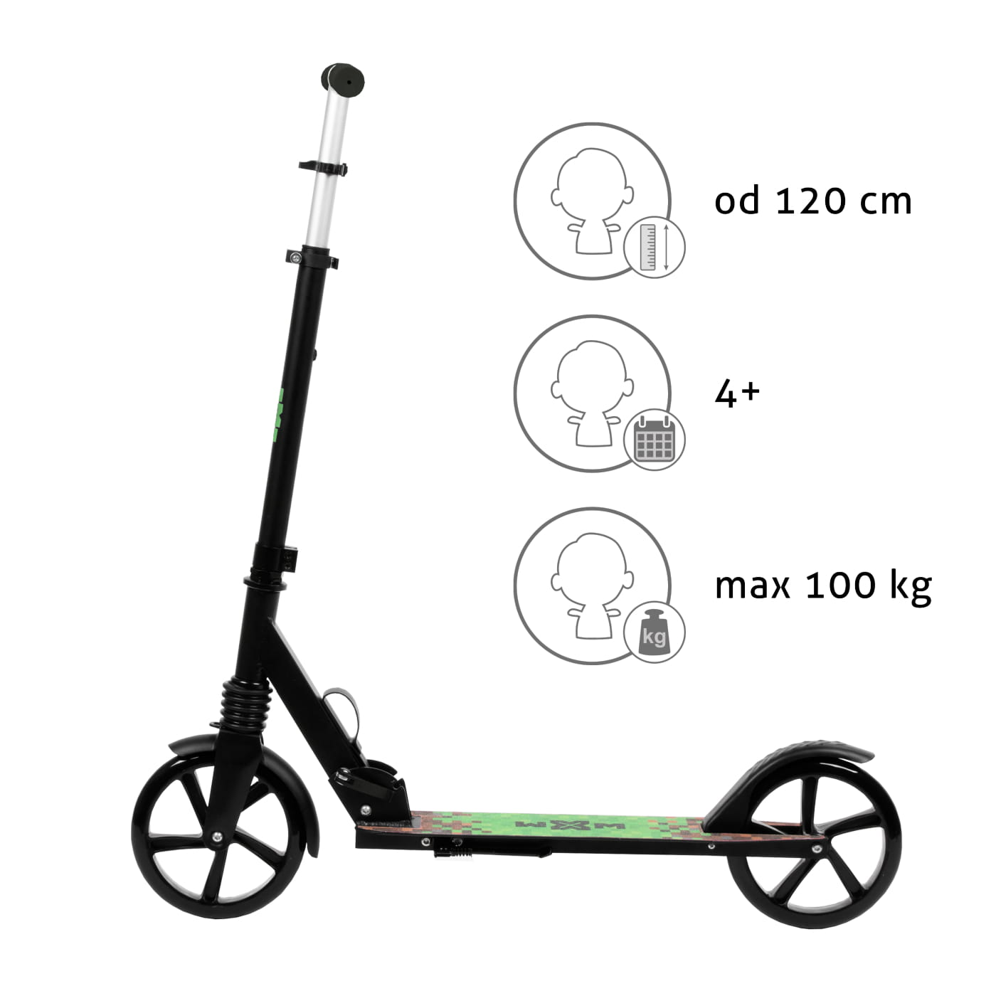 Двоколісний дитячий самокат WXM DRIFF Game 200 mm - Зображення 5