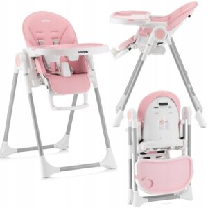 Стільчик для годування Sesttino Nui Pink