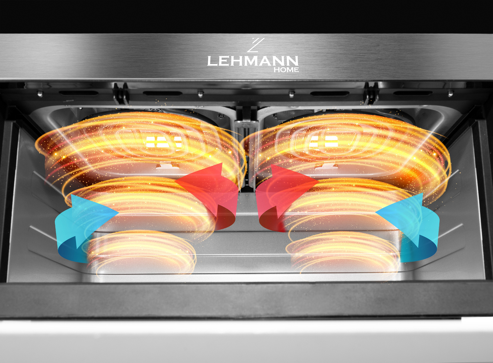 Аерофритюрниця двокамерна Lehman Taste 9л WiFi - Зображення 8