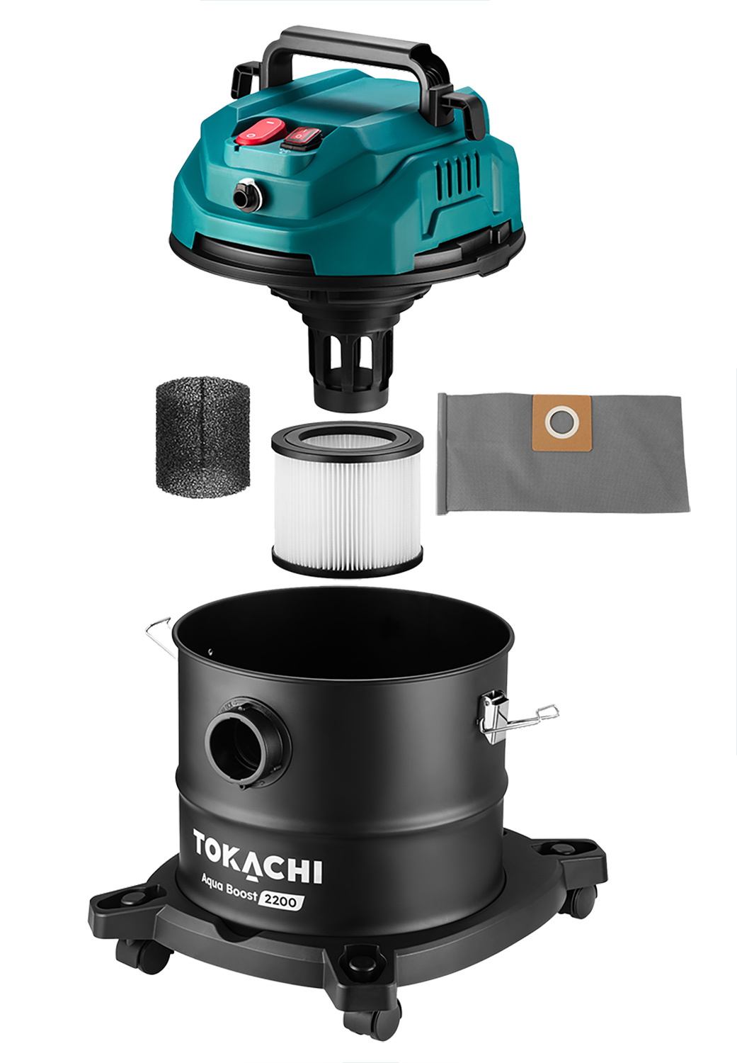 Багатофункціональний миючий пилосос TOKACHI Aqua Boost 2200W - Зображення 9