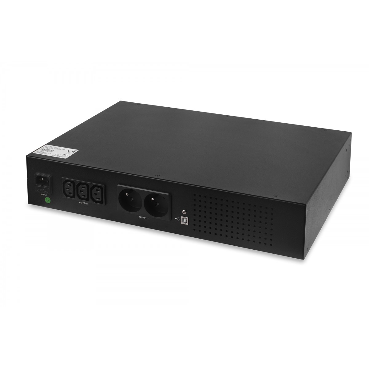 ДБЖ Volt Polska RackUPS 1200VA / 720Вт 2 * 7Ач - Зображення 5