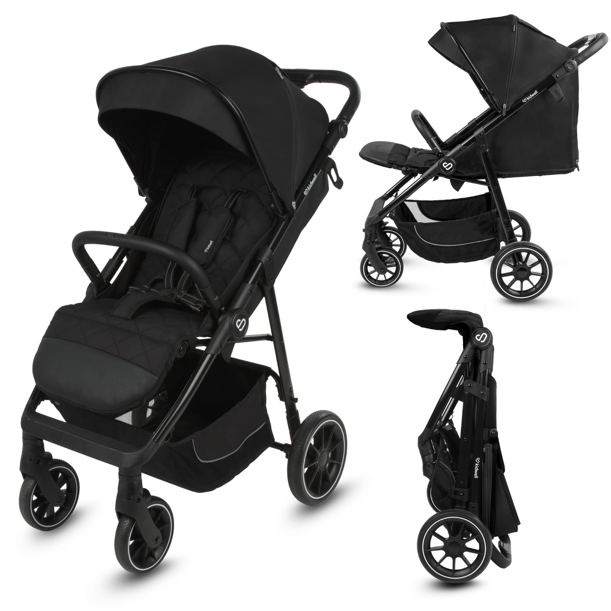Прогулянкова коляска Kidwell ENZO Black