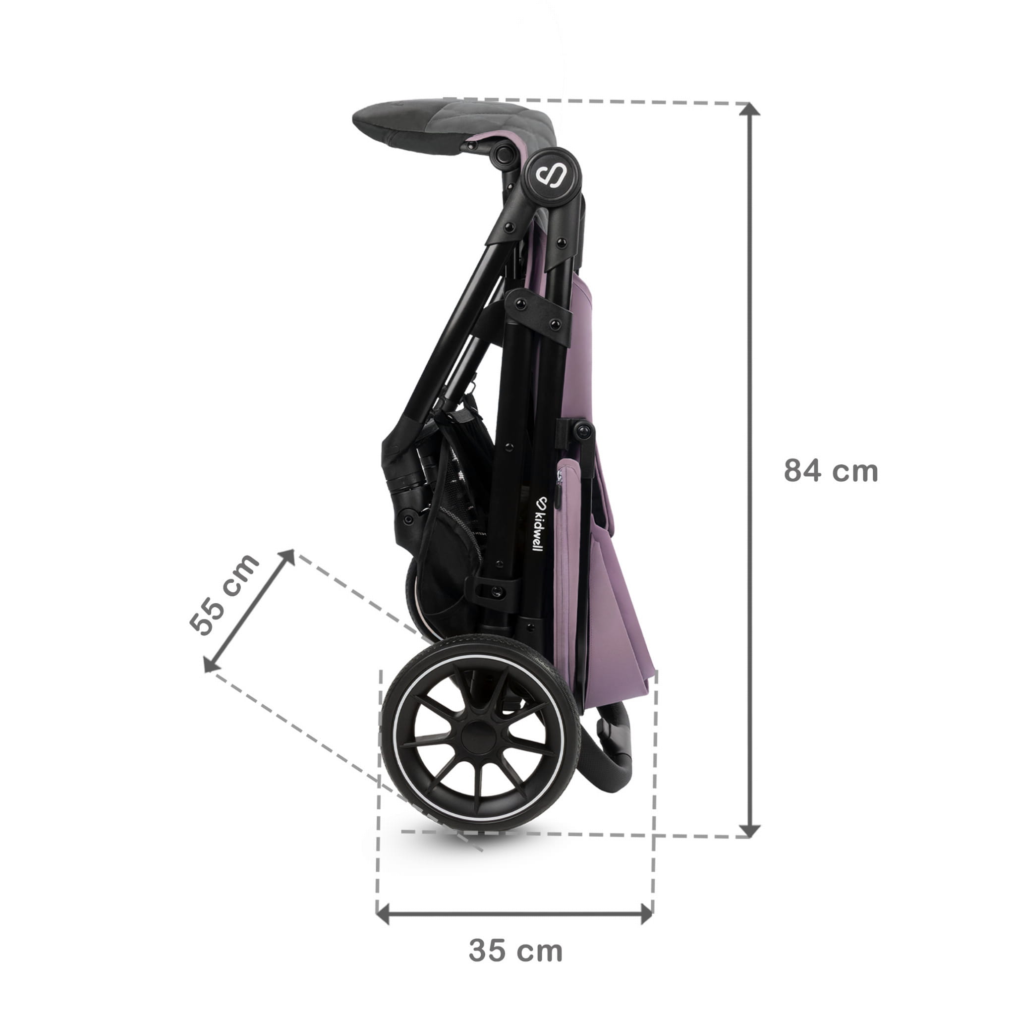 Прогулянкова коляска Kidwell ENZO Pink - Зображення 12