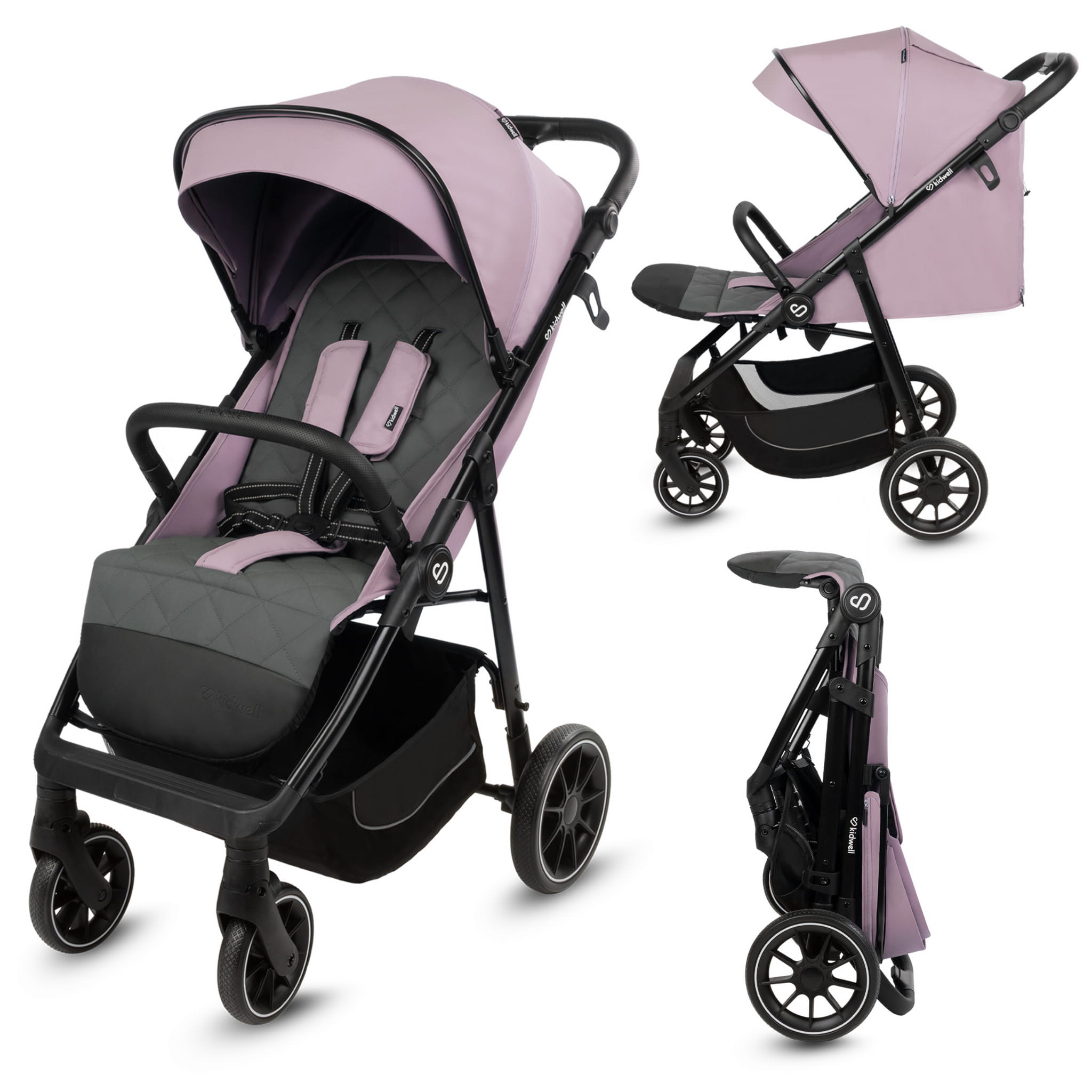 Прогулянкова коляска Kidwell ENZO Pink