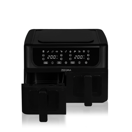 Аерофритюрниця двокамерна Zeegma Dual 9л Black - Зображення 18