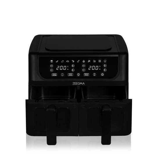 Аерофритюрниця двокамерна Zeegma Dual 9л Black - Зображення 17
