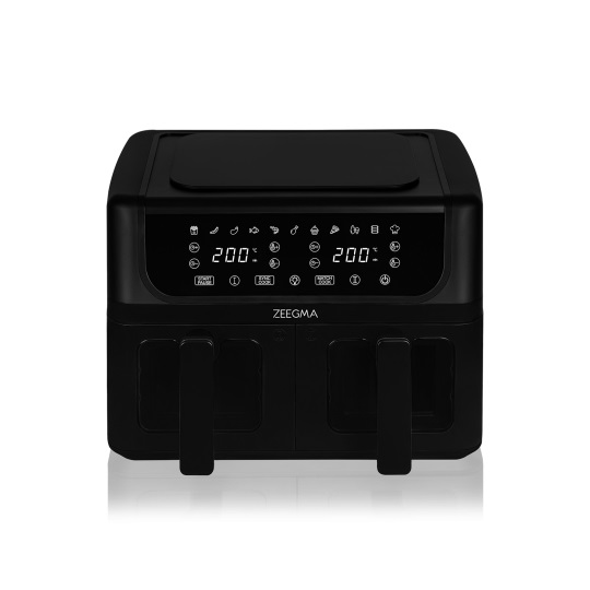 Аерофритюрниця двокамерна Zeegma Dual 9л Black