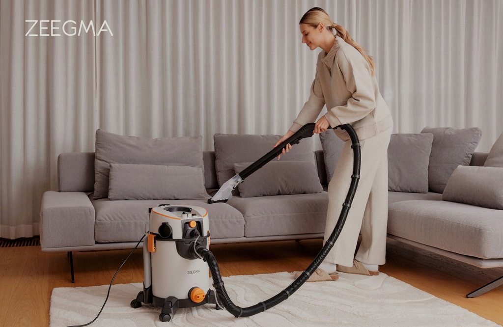 Багатофункціональний миючий пилосос Zeegma Zonder Wash Grey - Зображення 13