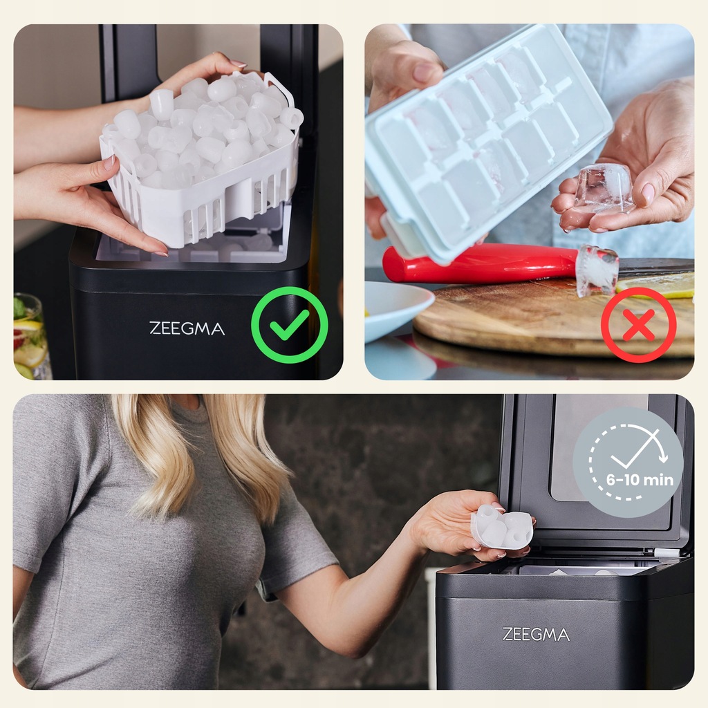 Льодогенератор Zeegma Frostiq 12кг - Зображення 3