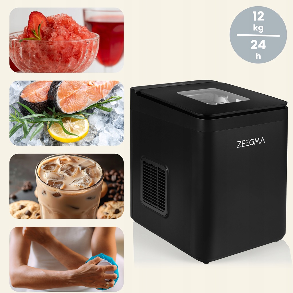 Льодогенератор Zeegma Frostiq 12кг - Зображення 5