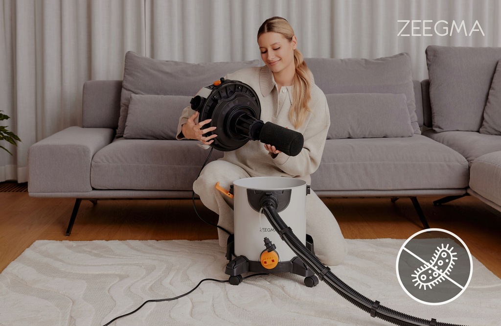 Багатофункціональний миючий пилосос Zeegma Zonder Wash Grey - Зображення 8