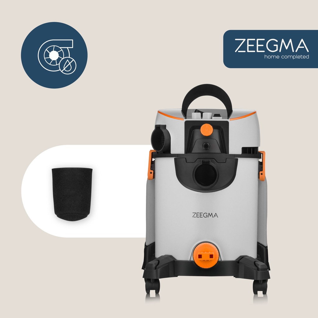 Багатофункціональний миючий пилосос Zeegma Zonder Wash Grey - Зображення 7