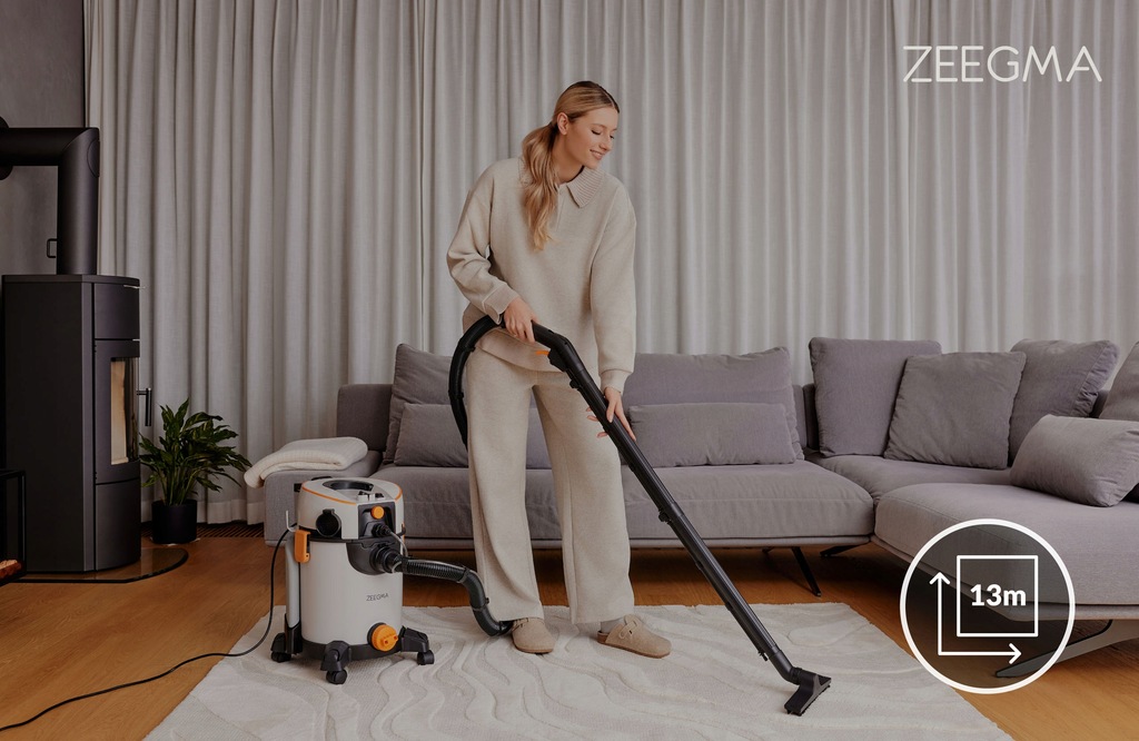 Багатофункціональний миючий пилосос Zeegma Zonder Wash Grey - Зображення 6