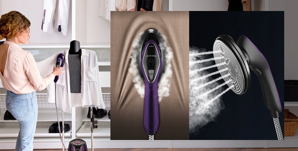 Прасувальна система 3в1 Mozano Ultra Care 2500W Purple - Зображення 9