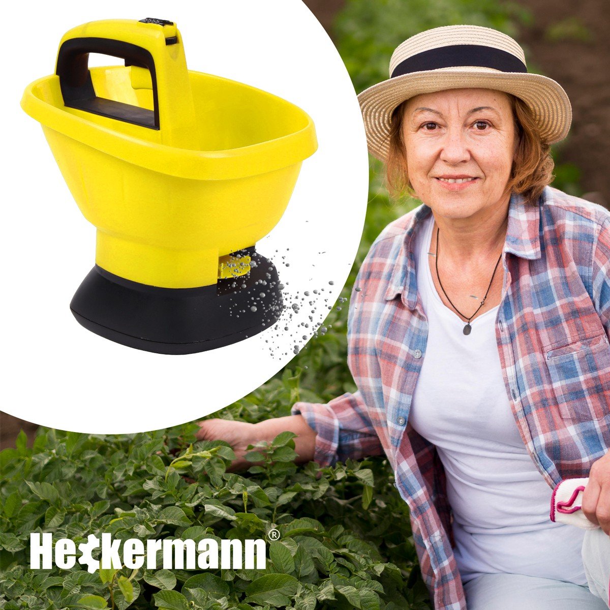 Розкидач-сівалка акумуляторна Heckermann® NX9103 - Зображення 3