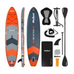 SUP дошка 350см Rebel ACTIVE RBA-4501-OR із аксесуарами сапборд 170 кг 350 x 81 х 15 см Orange