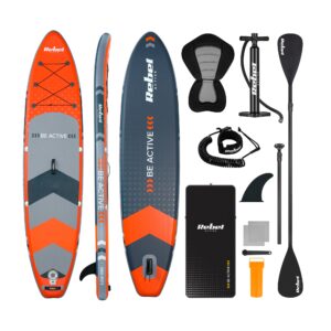 SUP дошка 350см Rebel ACTIVE RBA-4501-OR із аксесуарами сапборд 170 кг 350 x 81 х 15 см Orange